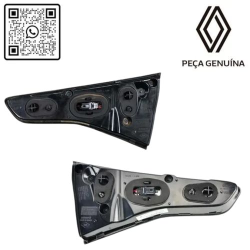 RN 51483R-K 265551483R e 265501249R KIT ESQ-DIR LANTERNA TAMPA TRASEIRA FUME SANDERO 2020 2